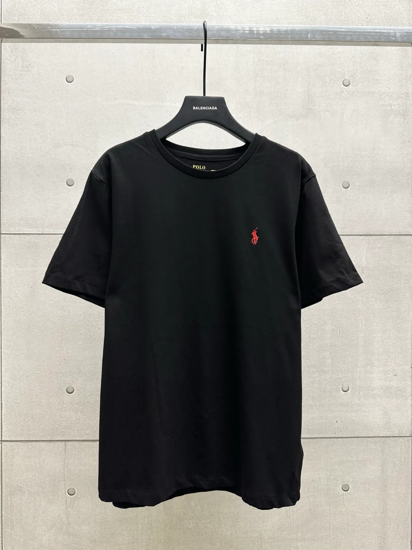 P130 #012 Ralph lauren series uses 260G high-definition fabrics, Behringer 1000-needle embroidery restores ZP, complete three-label accessories, color: white, black, size: S M L XL